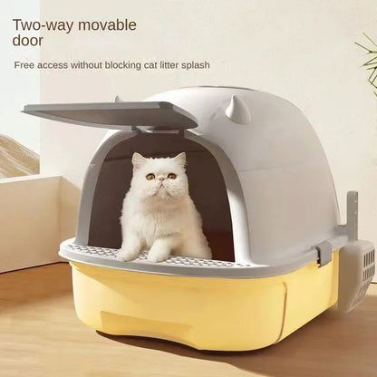 Semi-open Litter Box