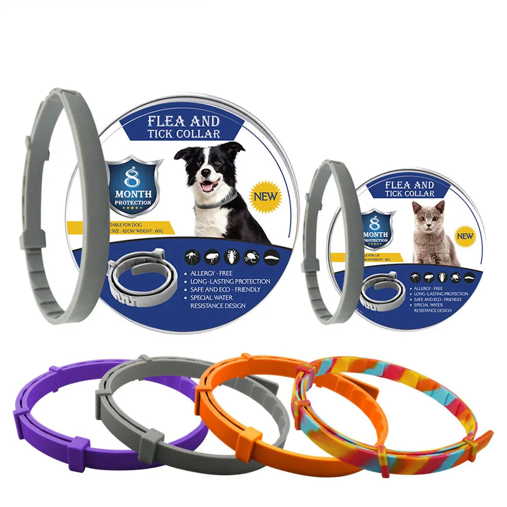 8 Month Protection Flea & Tick Collar Insect Prevention