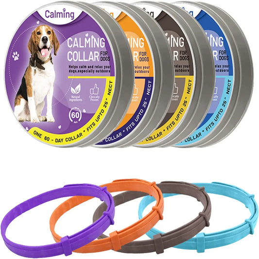 Pet Calm  Adjustable Neck Strap Relieve Anxiety Remove Restlessness Protection Relax  Supplies